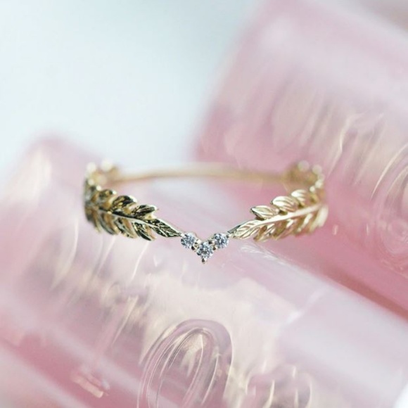 Jewelry - 🆕Nomad Free Golden Feminine Wheat Gold Ring
